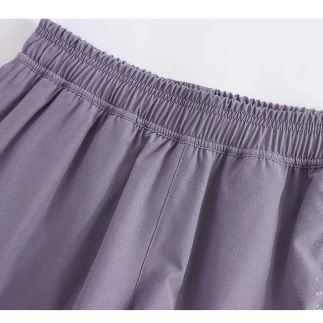 48075-073d10.jpg DRUR Summer Running Shorts High Waist Quick Dry Workout Shorts With Zippered Pocket 2 in 1 Athletic Sportswear for Women Men New