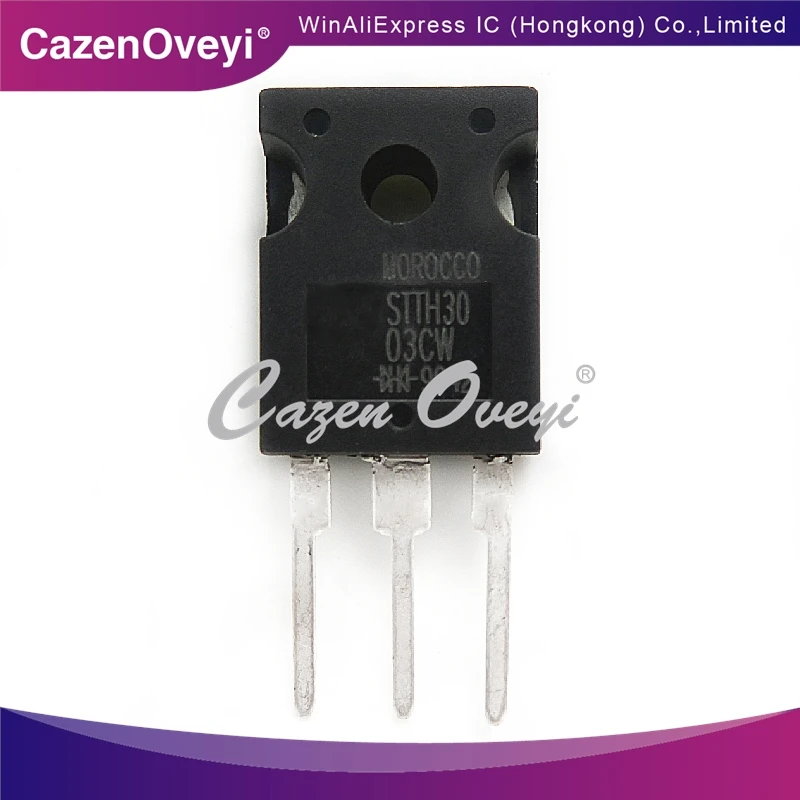 5 Pz/Lotto Muslimatstth3003Cw Stth3003 To-247 30A 300V In Stock