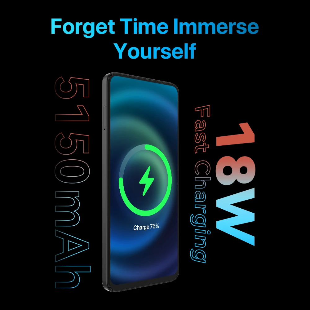 UMIDIGI A13 프로 맥스 5G 스마트폰, 6.8 인치 FHD + 디스플레이, 64MP 트리플 카메라, 안드로이드 12 디멘시티 휴대폰, 12GB + 256GB, 90Hz