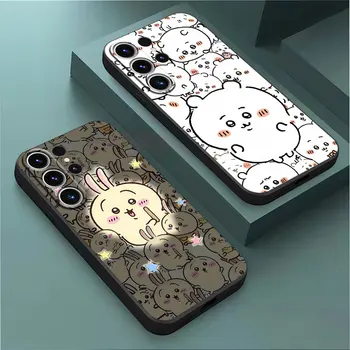 Alternative view of Chiikawa Black Soft Phone Case for Samsung Galaxy S20 S21 5G S23 Ultra S22 Plus S24 Ultra S21 FE S22