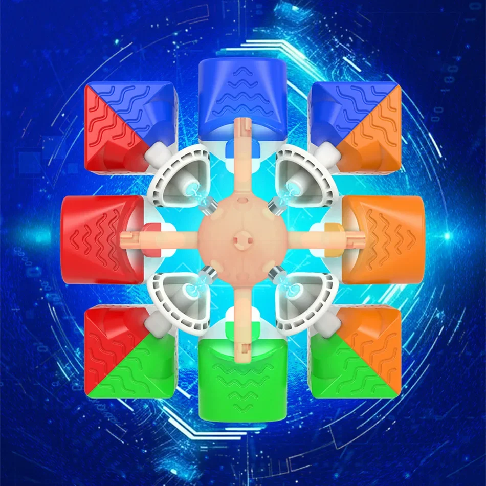[Picube] DaYan GuHong ProM Maglev 3x3 Magic Cube 3x3x3 Pro Magnetic Spring Magic Cube Puzzle Toys for Children Kids Gift Toy 6