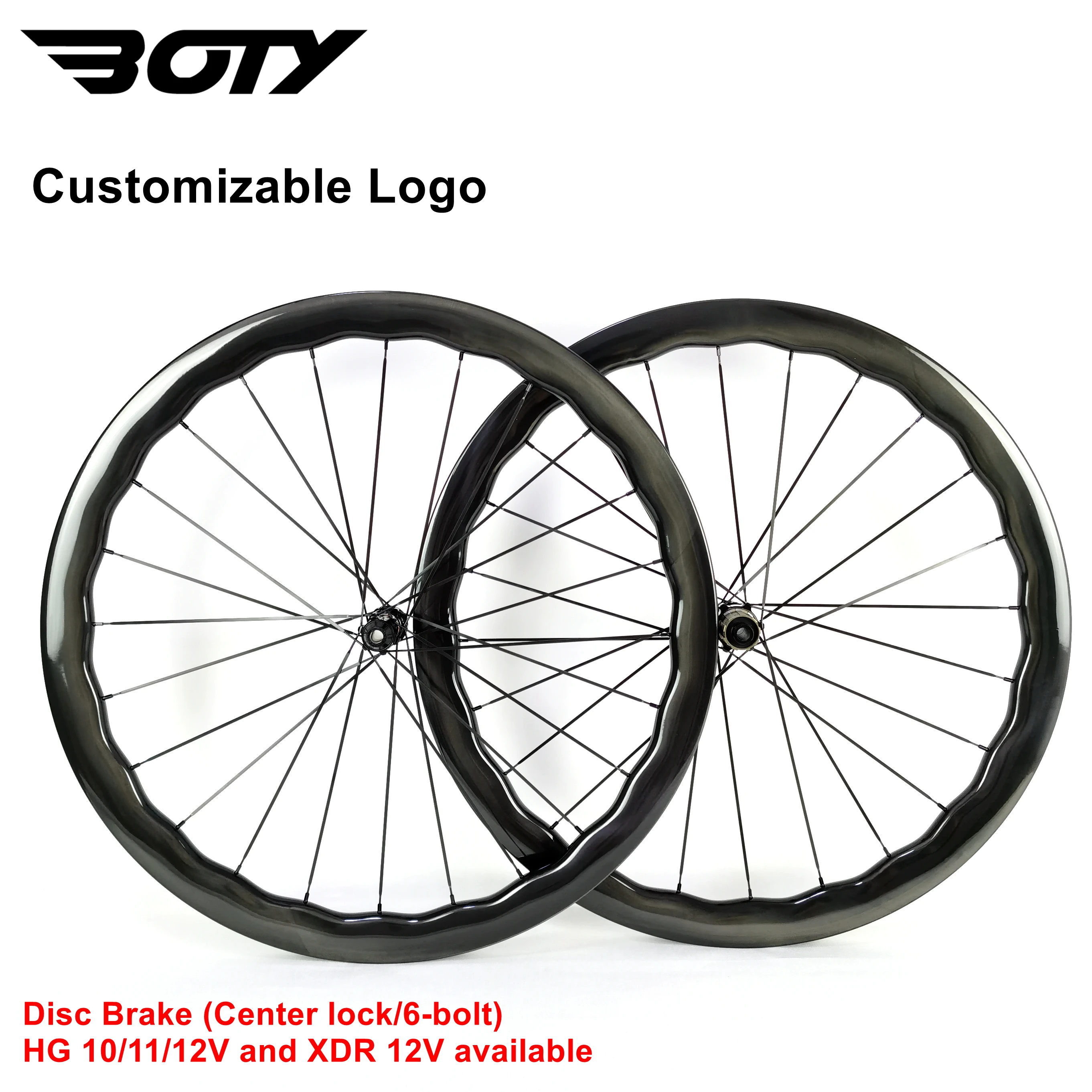 Jeu de roues de vélo de route avec ein à disque, 700C PCW PEAK