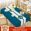 Rectangular dining tablecloths Circular tablecloths Oil- and water-resistant tablecloths Coffee tablecloths Kitchen decoration 1