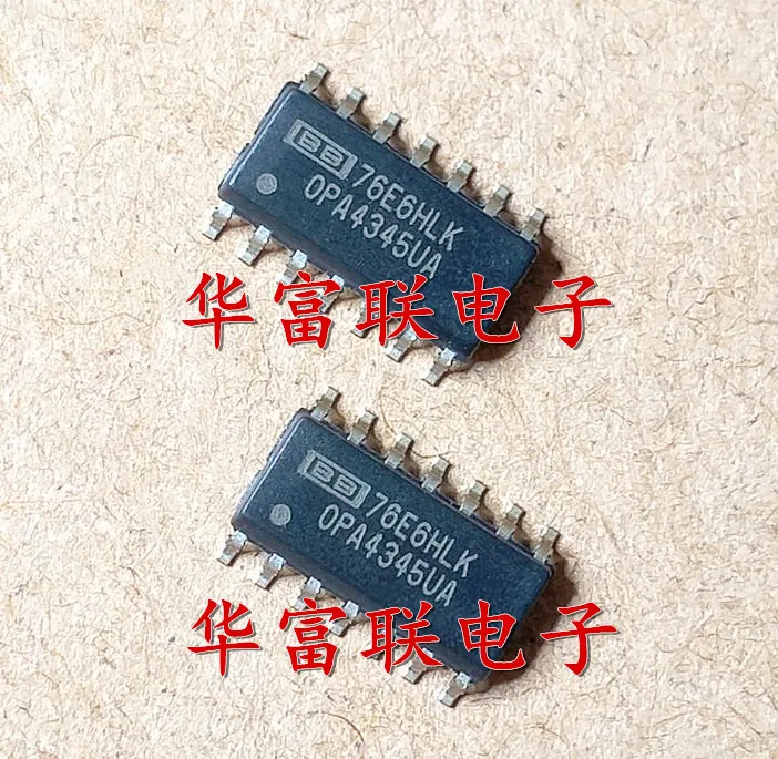 

Free shipping OPA4345UA SOP-14 10pcs As shown