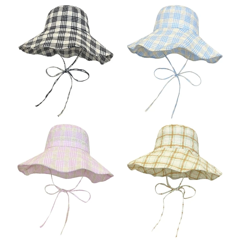 

Women Floppy Hat Summer Large Brimmed Sun Hat Breathable Fisherman Hat for Female Beach Hat Outdoor Activity Headwear