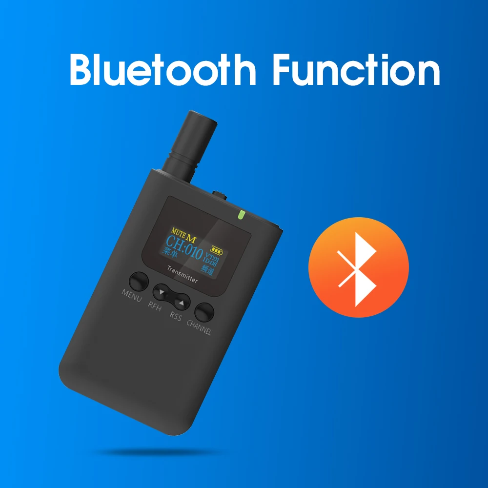 Wirelesslinkx Tour Guide System 2 Transmitter with 4 Microphones, 45 Ear Receivers, 1 Charger for Translation Tourism Teaching