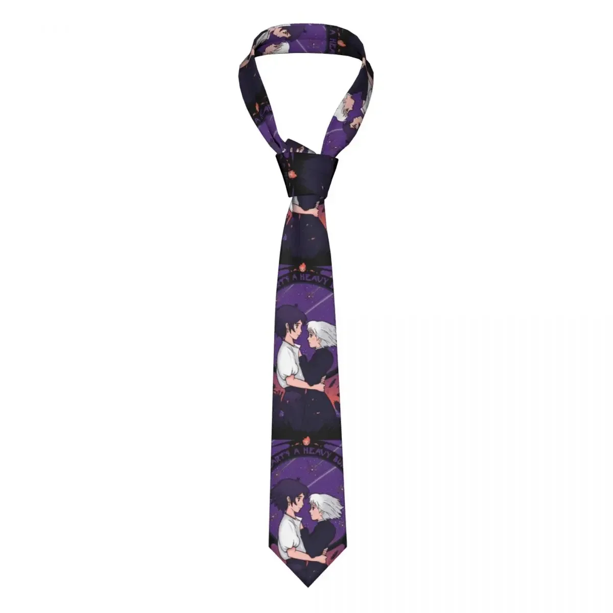 

Howl'S Moving Castle A Heart'S A Heavy Burden Necktie 8 cm Ghibli Miyazaki Anime Necktie for Mens Accessories Gravatas Business