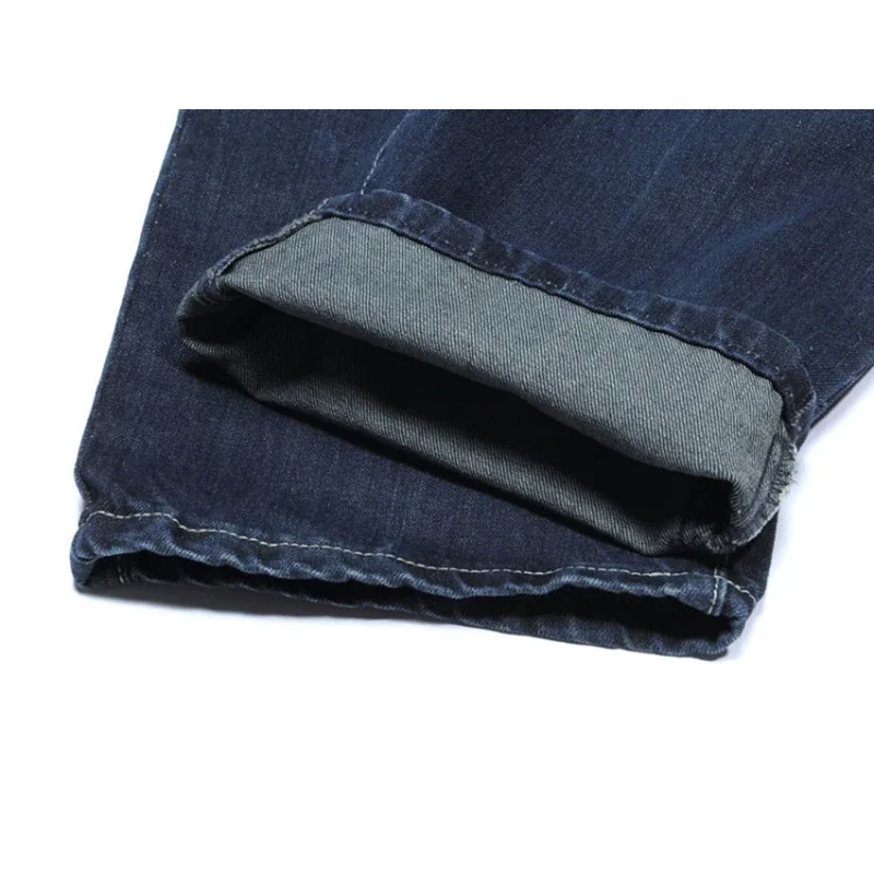 Schinteon Men Demin Pants Baggy Loose Casual Hip Hop Skateboard Streetwear Big Size 46 48 Straight Embroidery Trousers 6
