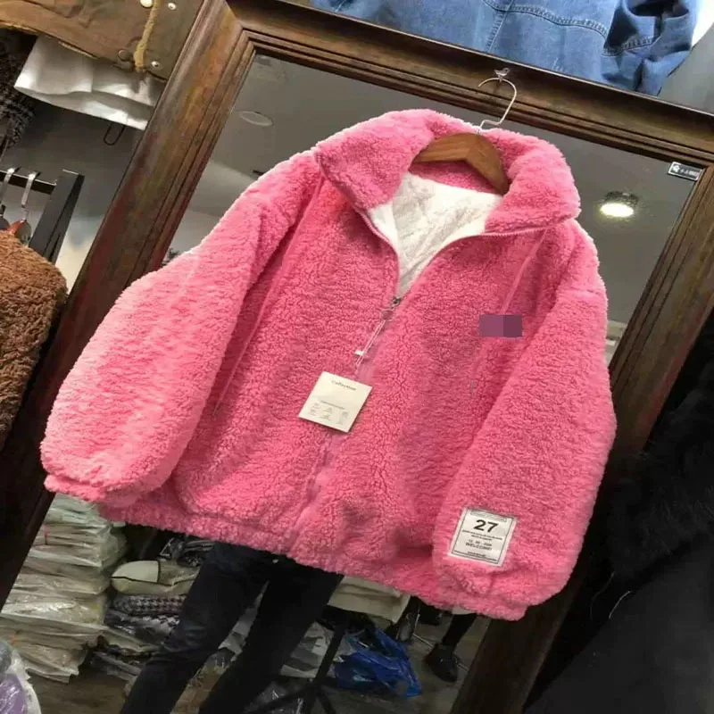 Hong Kong Style Fried Street Jacket Female 2022 Autumn Winter New Retro Hong Kong Flavor Plus Velvet Thick Salt Baseball Uniform