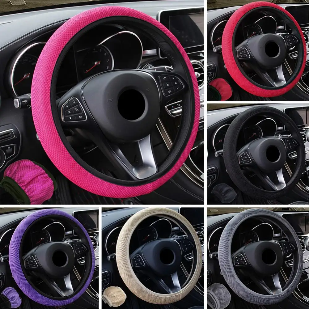 

Universal Hand Brake Gear Shift Knob Steering Wheel Case Cover Sleeve Protector