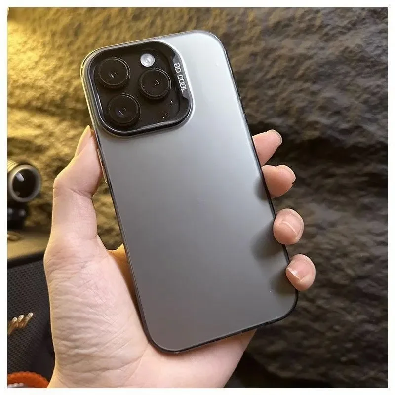 Luxury Metallic Aurora Matte Phone Case Cover