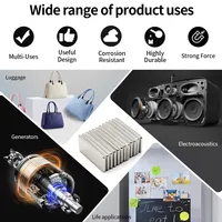 แม่เหล็กนีโอไดเมียมขนาด 40x20x3 มม. แรงสูงพิเศษ N35 NdfeB แม่เหล็กถาวร แม่เหล็กทรงบล็อก แม่เหล็กทรงพลัง แม่เหล็กติดตู้เย็น 5