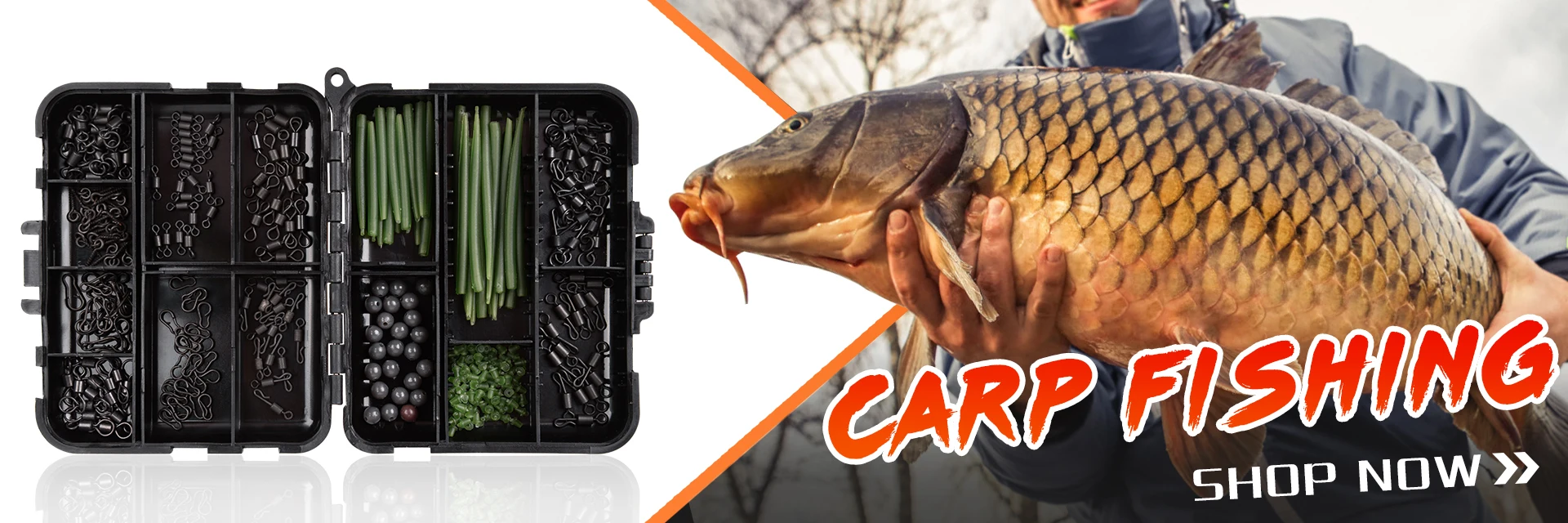 Carp Fishing Tackle Kit Anti Tangle Sleeves  Carp Fishing Tackle Boxes -  300pcs/box - Aliexpress