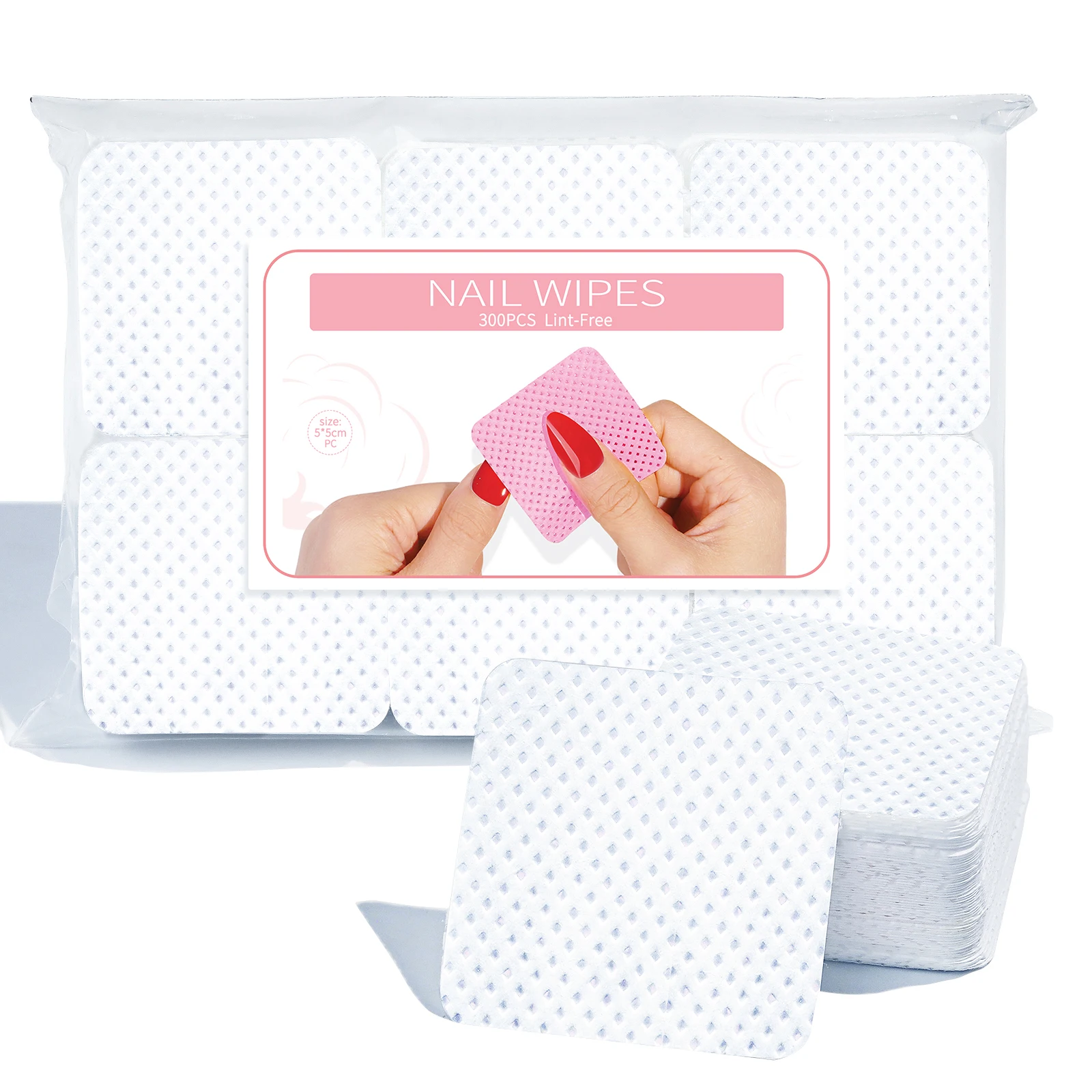 Nail Polish Remover Wipes Nail Cleaning Pads, Non Woven Nail thumbnail 12