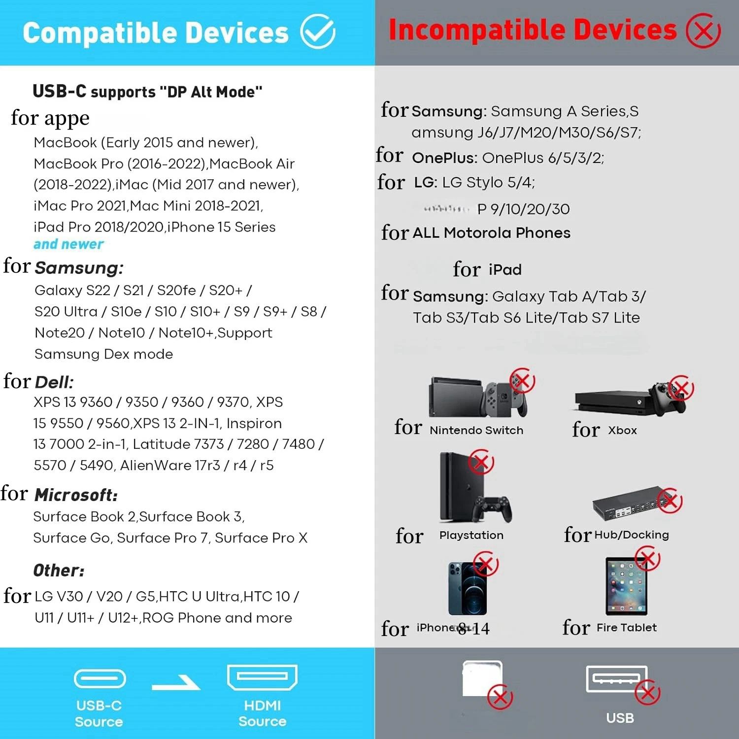 Ultra HD USB-C to HDMI 2.1 Cable - 8K60Hz/4K120Hz High-Speed Adapter