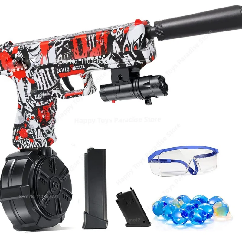 2023 Electric Toy Gun Gel Blaster Water Beads Pistol Automatic Outdoor Game Paintball Handgun Airsoft Shooter for Kids Gifts