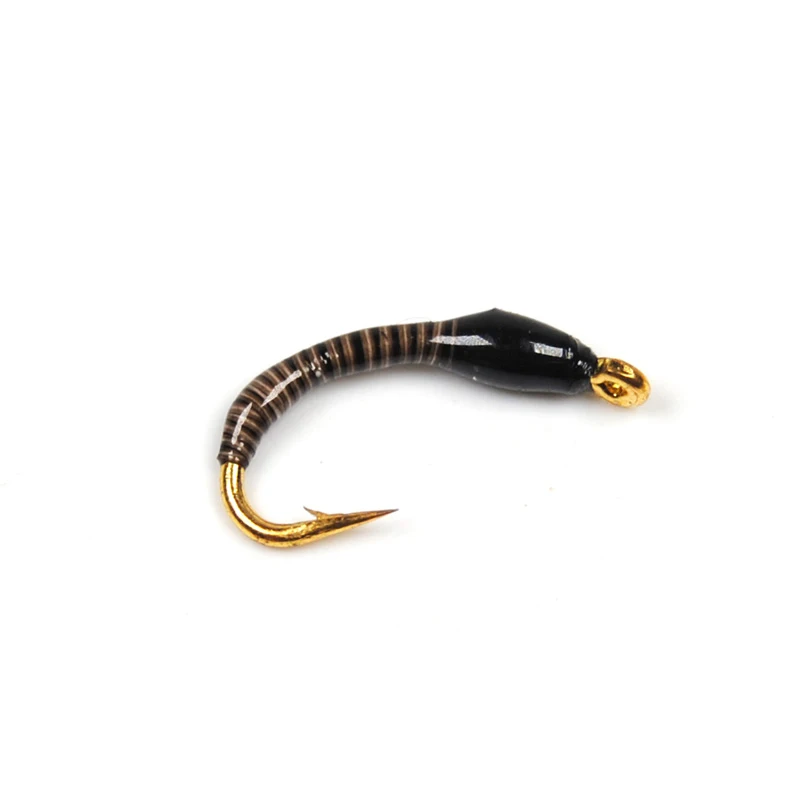 6 Mosche Da Pesca Quill Buzzers Guance Rosa Per Trota, Esche Artificiali Per Fly Fishing - Foto 1