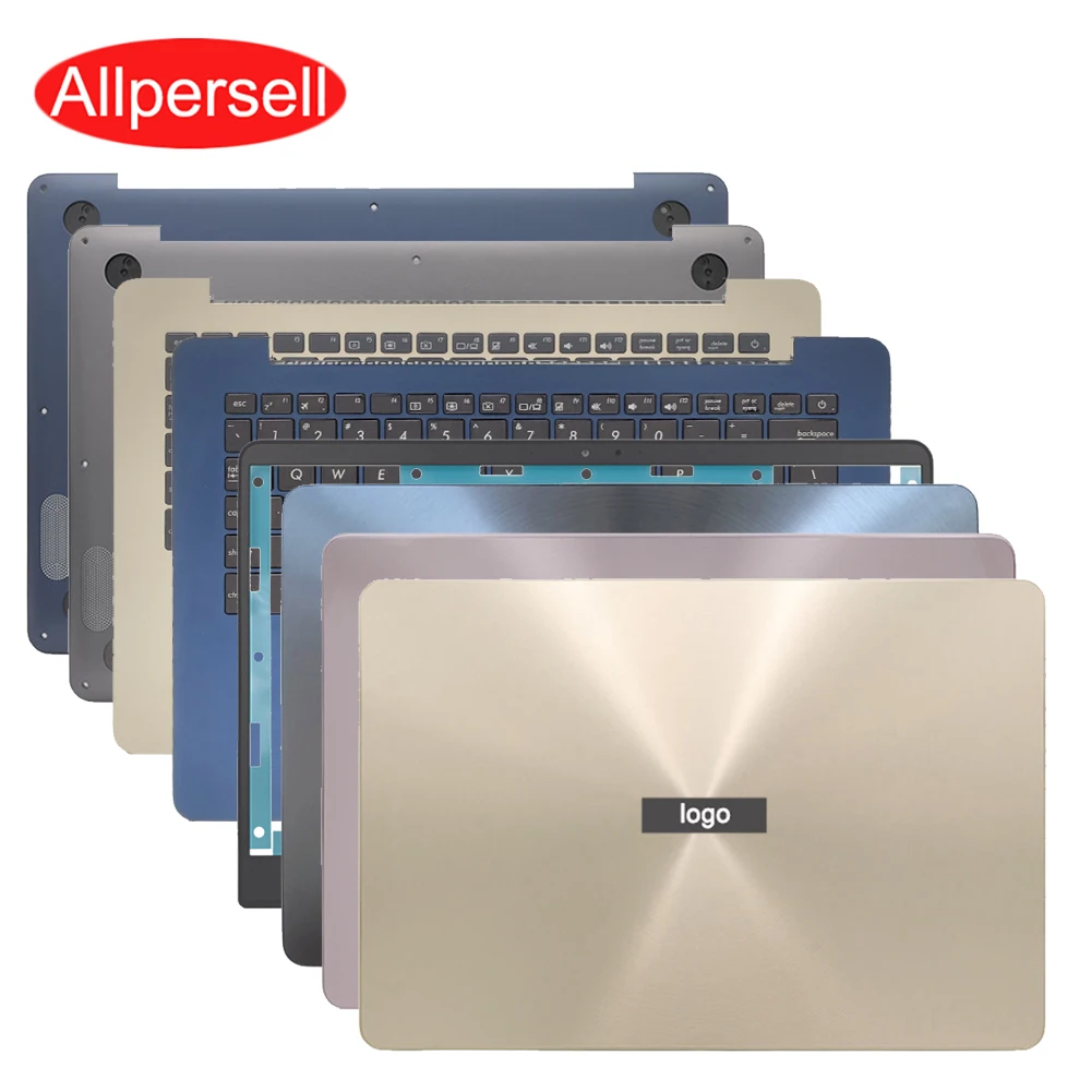 

Верхняя крышка, Нижняя крышка для ASUS Zenbook UX430 UX430U U4100U, задняя панель, подставка для клавиатуры, нижняя Верхняя Рамка