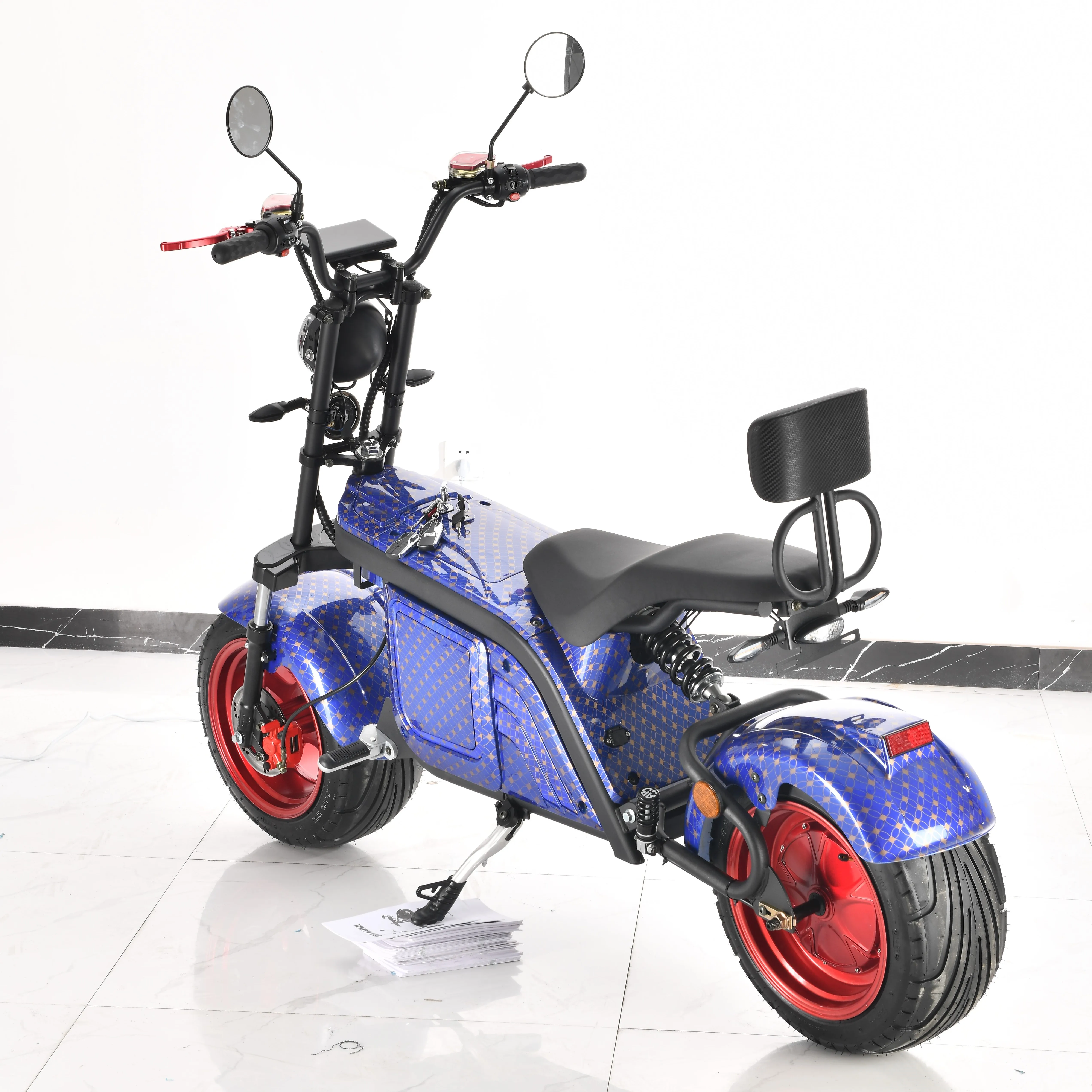 

New Model GOLF TRICYCLE Electric Scooter 3 Wheel Golf Club Course Fat Tire Safe Sport Type Trike Citycoco