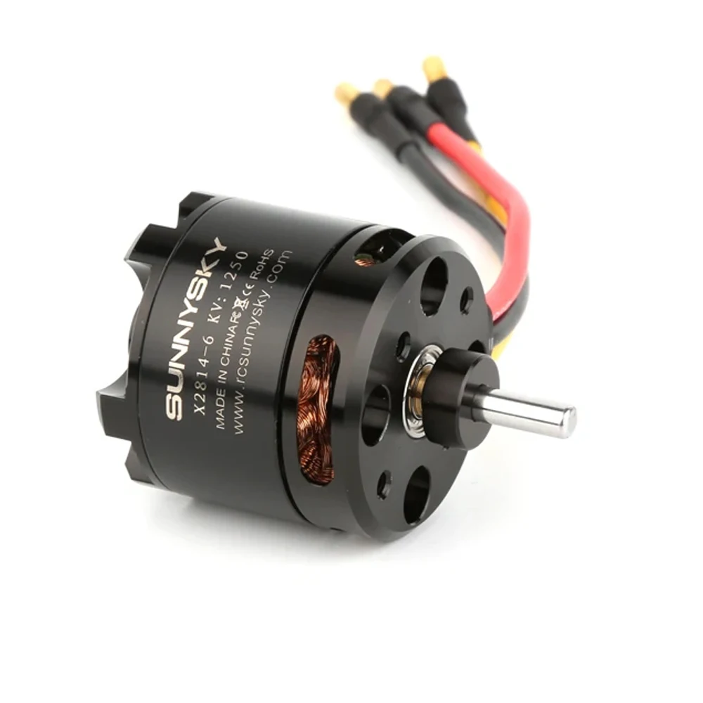 SunnySky X2216 2216 880KV 1250KV 1400KV 2400KV II Outrunner Бесщеточный двигатель для радиоуправляемых моделей 3D самолет-дрон thumbnail 2