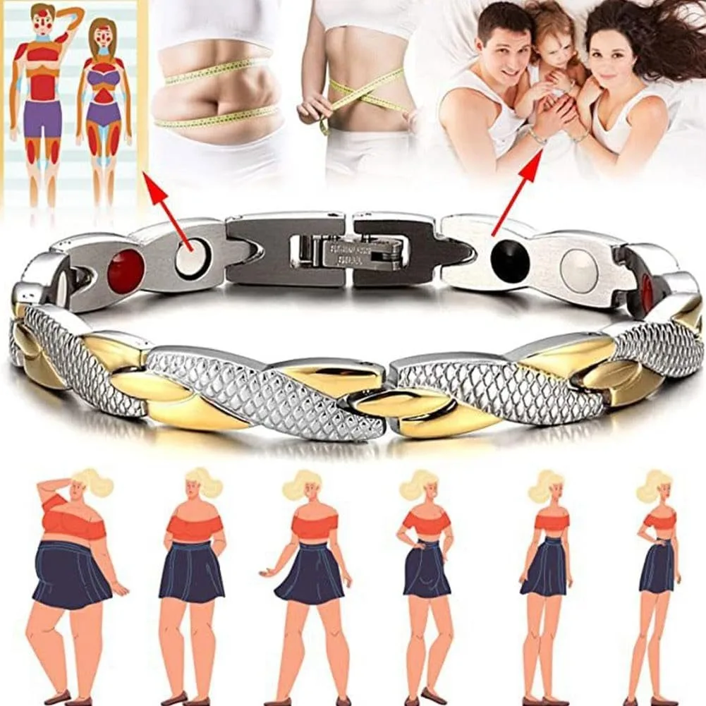 1pc Snake Dragon Pattern Magnetic Therapy Bracelet Healthy Weight Loss Bracelet Sports Luxury Jewelry For Women MenGif