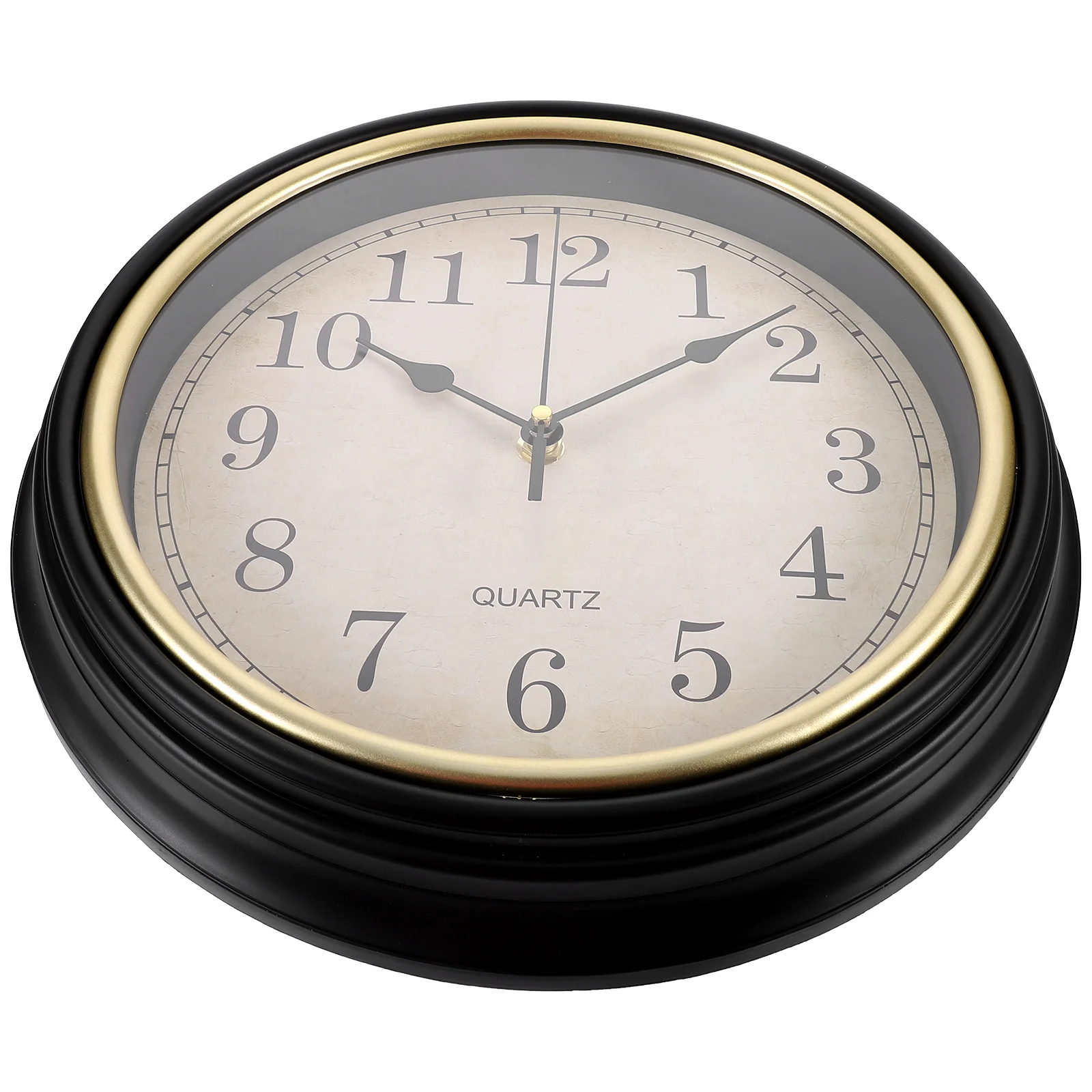 

Silent Non-Ticking Clock Vintage Wall Clock Operated Decorative Brown Clock