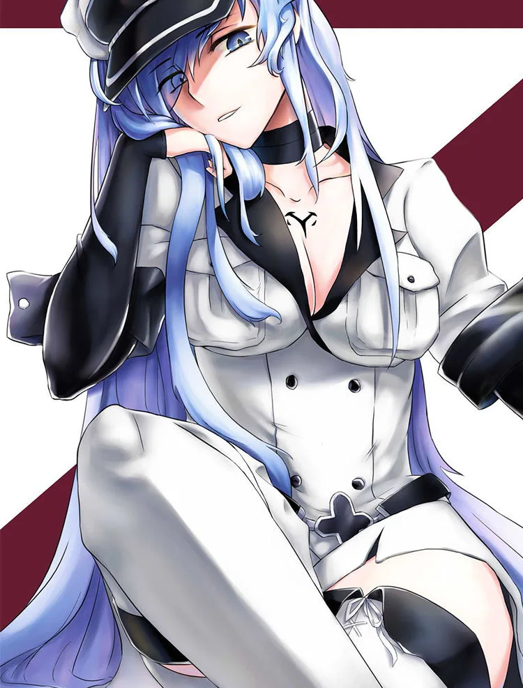 Akame ga Kill: Esdeath | Imperial Military Uniform Cosplay Costume Set 20 Akame ga Kill Esdeath Imperial Military Uniform Cosplay Costume