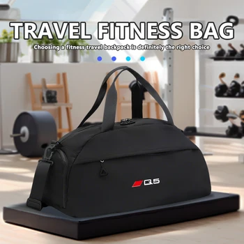 Borsa portaoggetti da viaggio con logo auto, custodie portatili per sport e fitness per Audi A6 A5 A1 S1 S3 S4 RS5 RS6 A7 A8 Q2 Q8 RS3 RS4