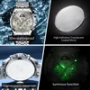 OLEVS 3653 Mens Watch Quartz Watch Multifunctional Chronograph Watch For Men 30M Waterproof Luminous Moon Phase Box Original 4