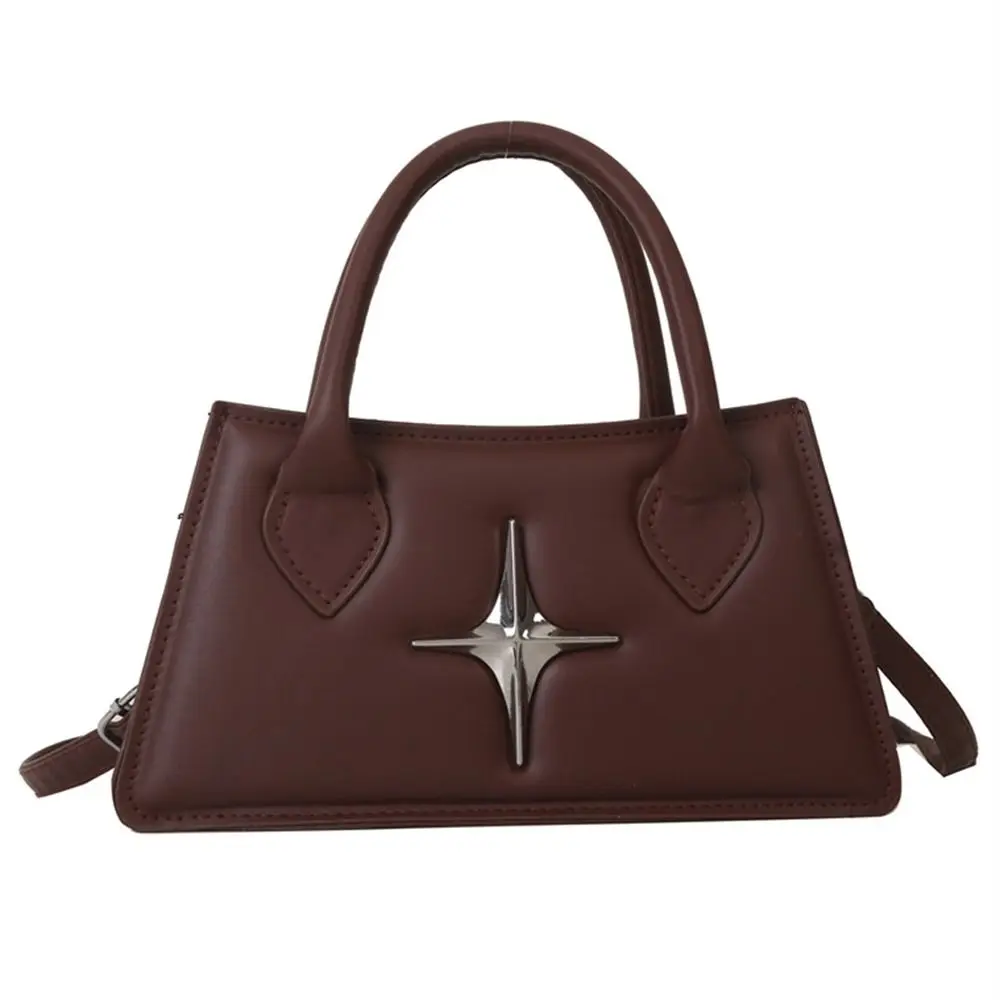 Borsa a tracolla quadrangolare con design a stella in pelle PU a tracolla piccola a tracolla per donna e ragazza_voghion.com
