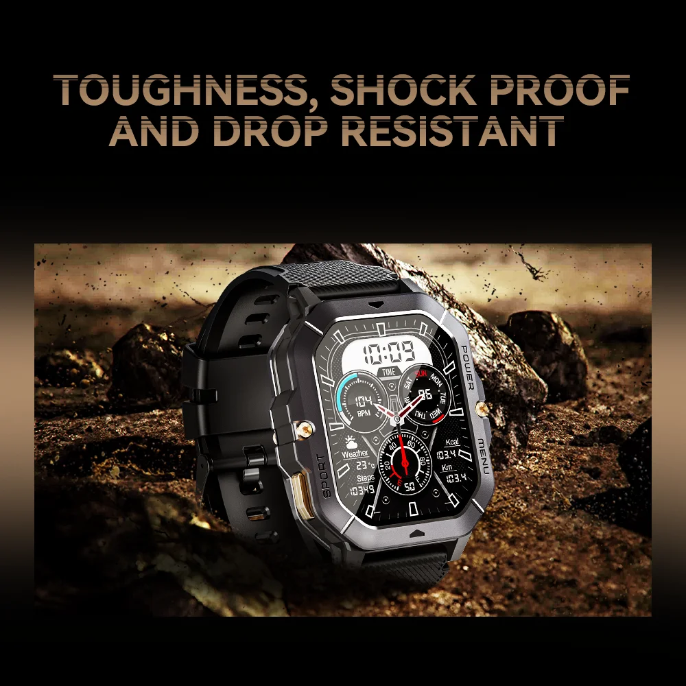 CUBOT C28 montre intelligente étanche hommes pouces Fitness