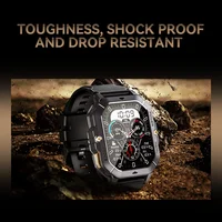 CUBOT C28 montre intelligente étanche hommes 2.02 pouces Fitness Tracker Sport poignet Smartwatch pour Android IOS Bluetooth appel 2