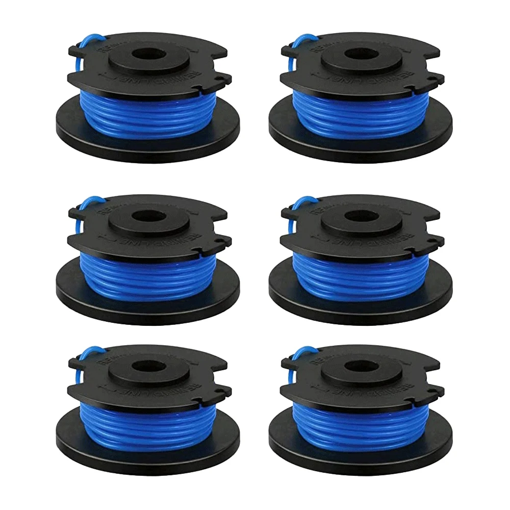 

6 Pack Replacement Spools for Ryobi One+ AC14RL3A 18V 24V 40V Cordless Trimmers Weed Eater String Auto-Feed