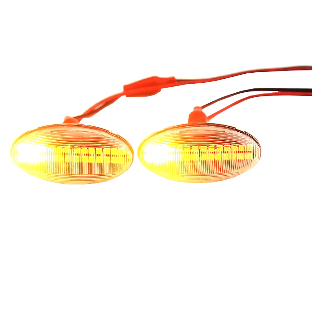 Clignotants Latéraux LED Dynamiques - Compatible Peugeot Citro 478192