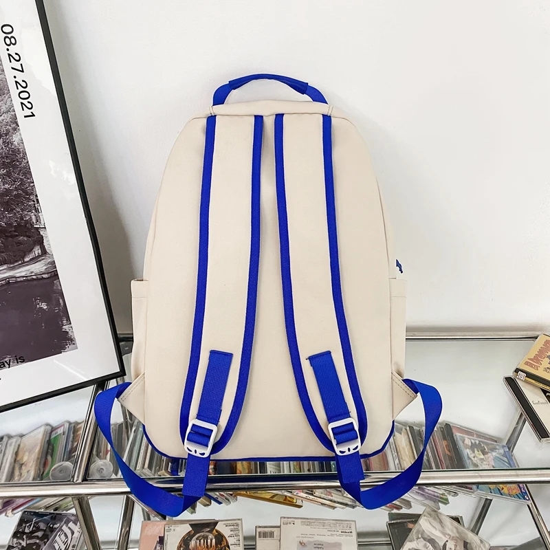 Fashion Women Nylon Laptop Book Bag Cute Female College Backpack Cool Lady Student Backpack Trendy Girl Travel Kawaii School Bag