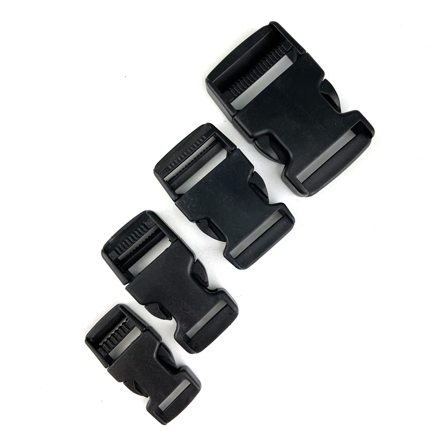 POM-Buckle Plastic Black 20 mm (3/4)