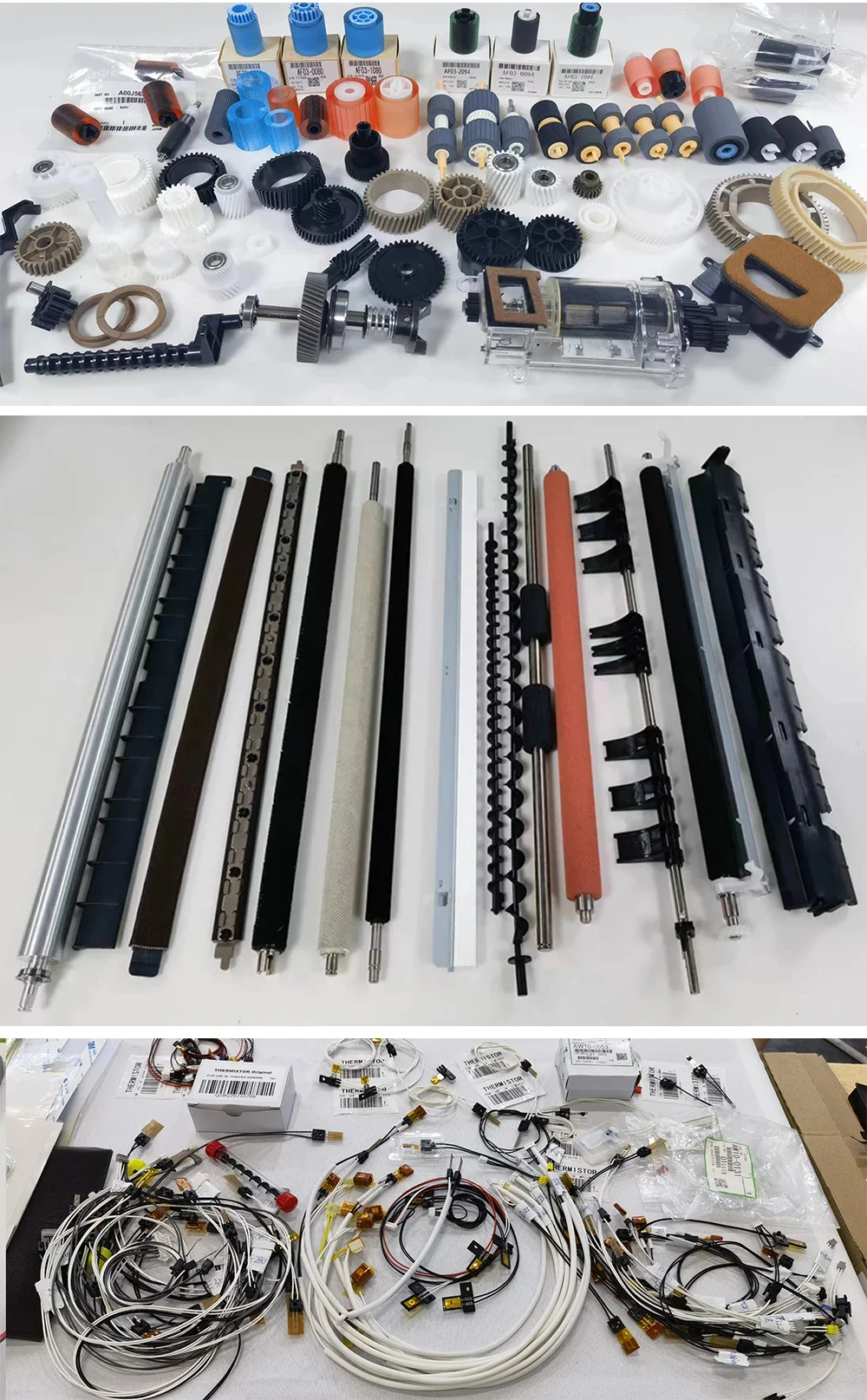 Description Picture 5 of item1Set Cleaning Blade+OPC Drum+PCR For Ricoh Aficio MP 1600 2000 2352 2500 2510 2550 2851 2852 3010 3350 3351 3352 2501 2553 3053