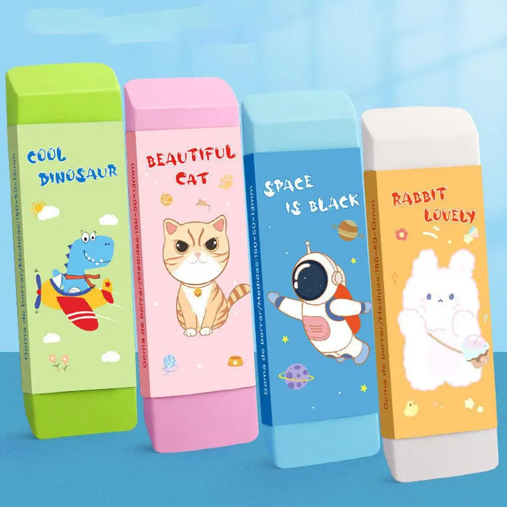 Cute Giant Eraser Soft Double Head Super Large Cute Eraser Students Pencil Eraser for Sketch Writing Kawaii Stationery Gift 2