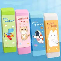 Cute Giant Eraser Soft Double Head Super Large Cute Eraser Students Pencil Eraser for Sketch Writing Kawaii Stationery Gift 2