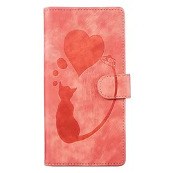 Elegant Cat & Butterfly Leather Wallet Flip Case - Premium Protective Back Cover for Xiaomi Mi 14T Pro (F)