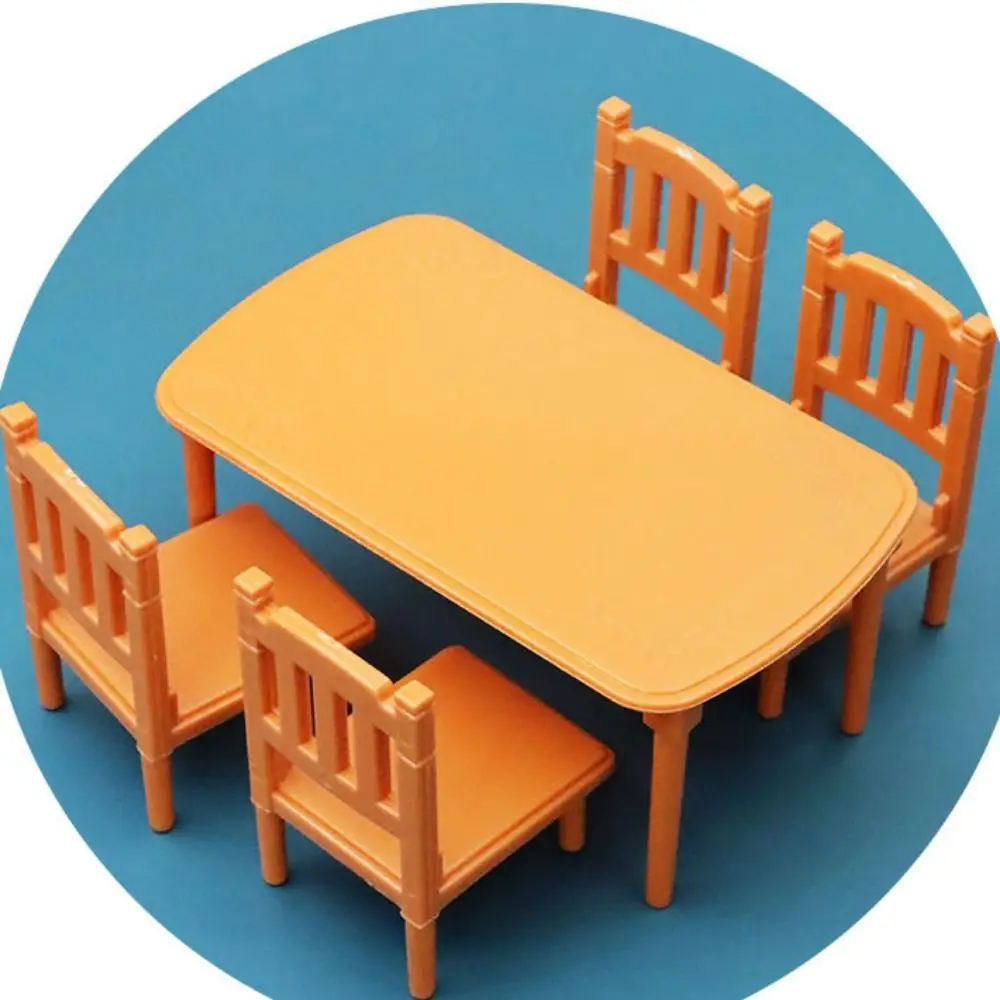 New Mini Forest Animal Family Bedroom Multistyles Plastic Kitchen Model Dollhouse Kit For Dolls Girl Dolls Accessories