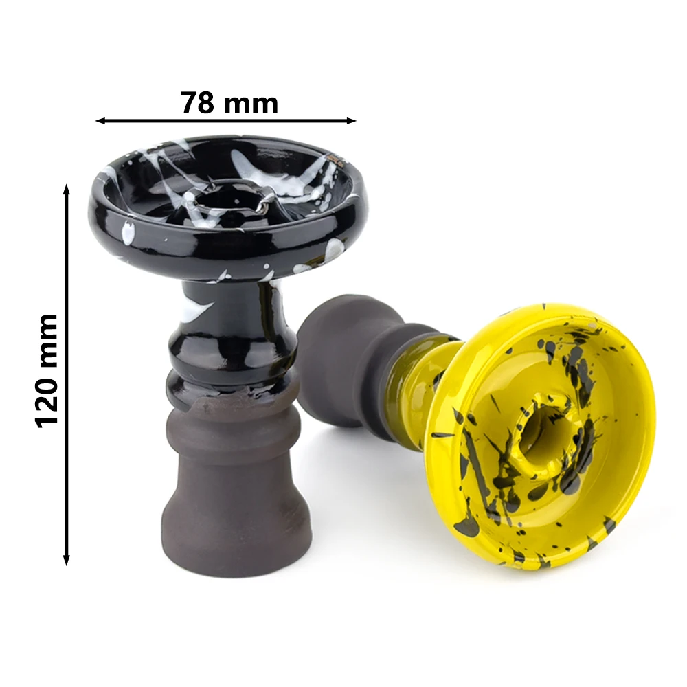 LOMINT Camouflage Style Ceramic Hookah Bowls Tobacco Holder Shisha Accessories LM-B139 4