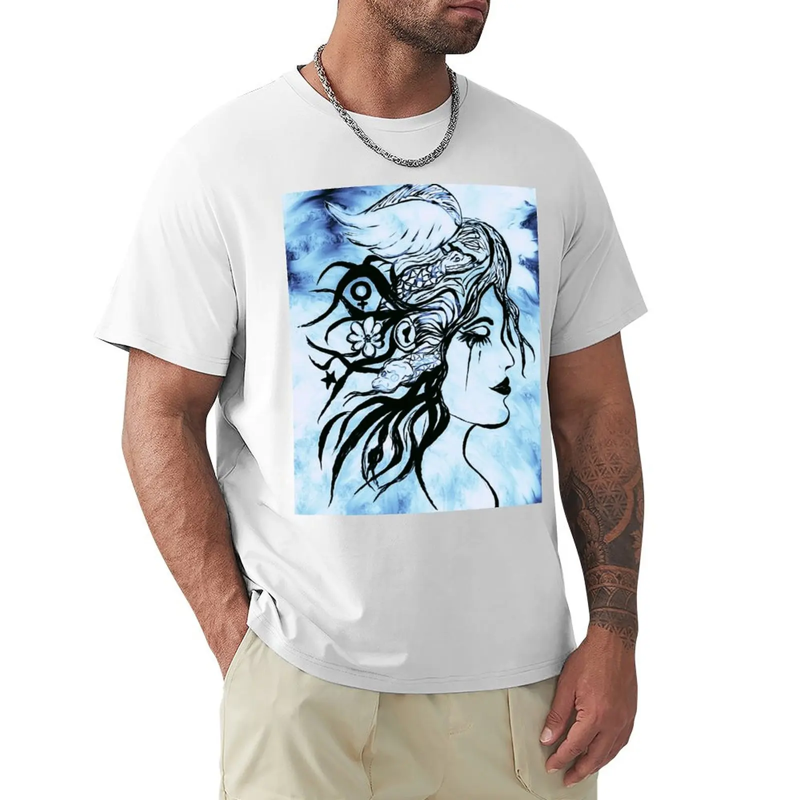 

Medusa's daydreams T-Shirt plain aesthetic clothes men clothes