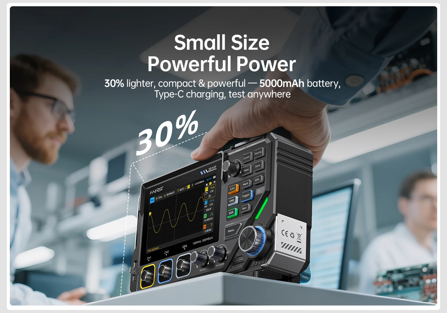 2D15P 3-in-1 Touch Screen Repair Device: 2-Channel, 100MHz,for home appliance or