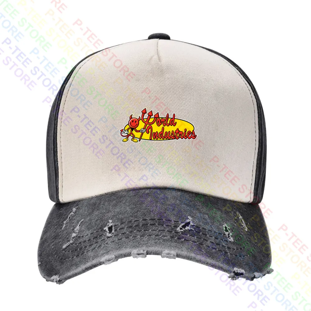 World Industries Devil Man Black Skateboard Skate Baseball Cap Snapback Caps Knitted Bucket Hat 4