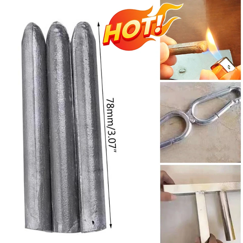 Aluminum welding rods Universal Powder Cored Welding Aluminum Rod Low Temperature Easy Melt Aluminum Soldering Welding Rods No Need Solder Weld Tools