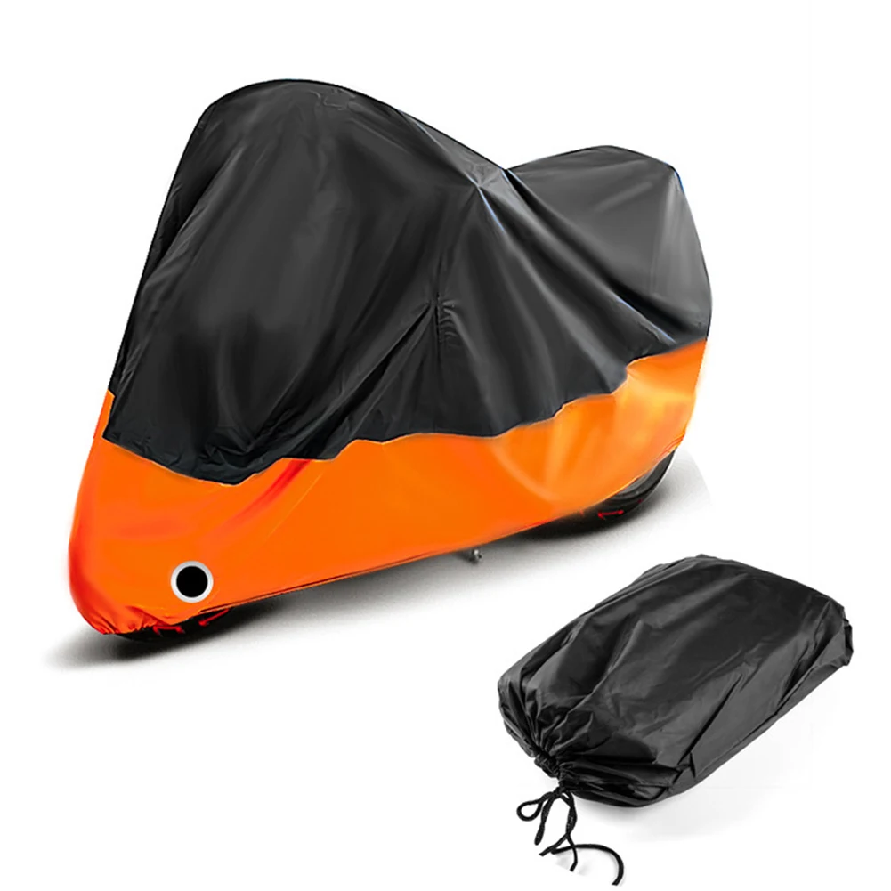 190T Motorcycle Cover Outdoor UV Protector Motorbike Scooter Cover Dustproof Rain For All Season motorcycle cover