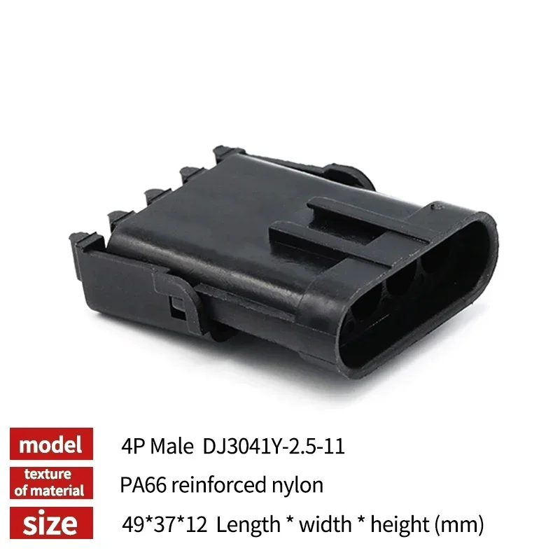 6 Pin 2.5mm GM Automotive Weather Pack Waterproof Connector Male Female Plug Socket DJ3061Y-2.5-11/21 For GM T&I Online Store