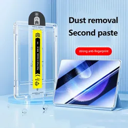 Premium Tempered Glass Screen Protector - Dust - Free and Scratch - Resistant - Tab A9 Plus 11 2023 (1 pc)
