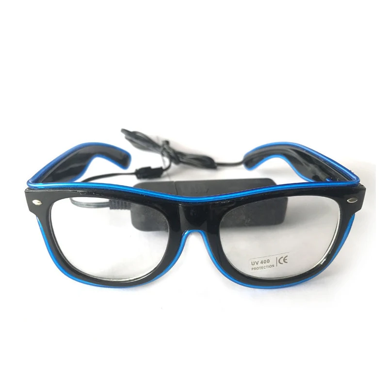 Γυαλιά LED σε αργή λειτουργία αναλαμπής